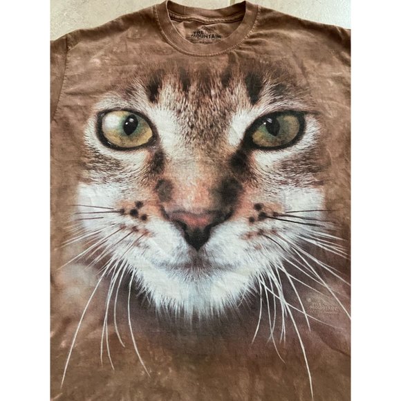 The Mountain 2011 Unisex Brown Cat Lovers Sz Large - Picture 2 of 5
